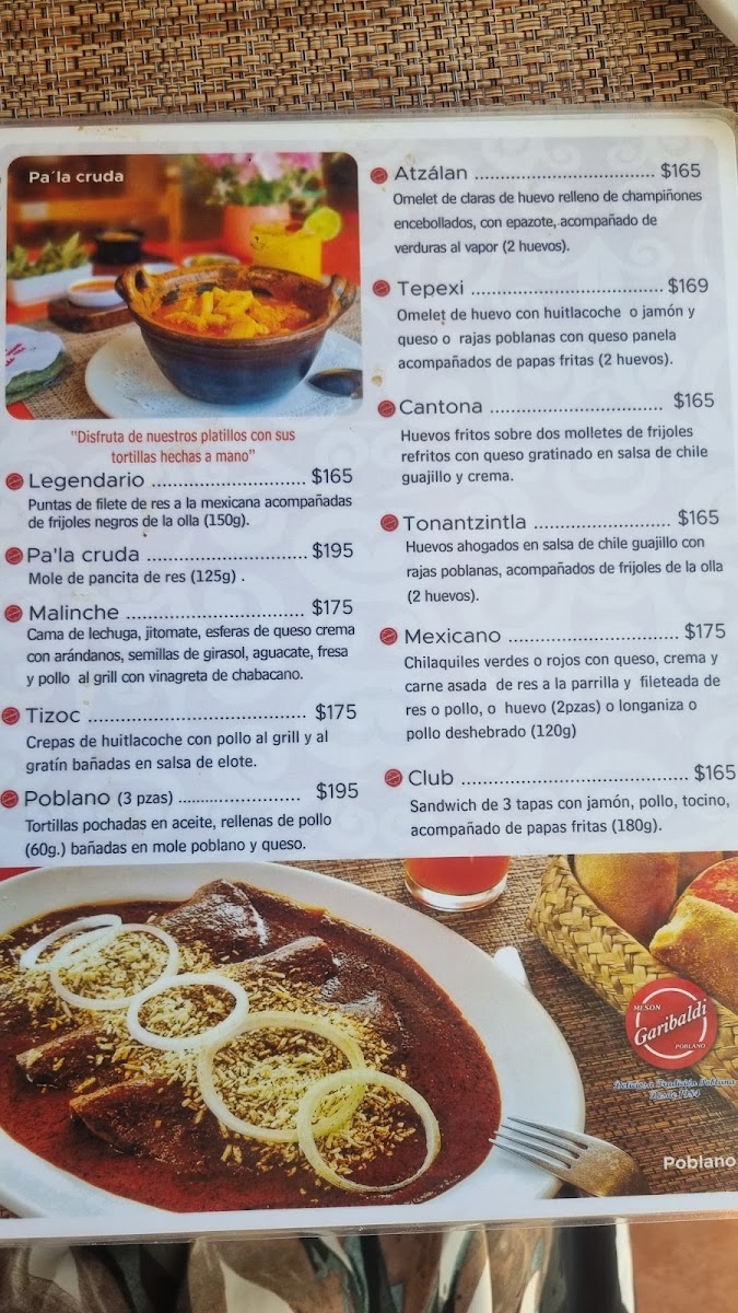 Meson Garibaldi Menu - Image 6